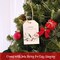 Wrapables Joyful Merry Christmas Holiday Gift Tags with Jute String for Gift-Wrapping, Labeling, Package Decoration (100pcs)